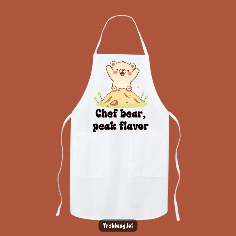 Funny Bear Chef Apron: Hilarious Kitchen Cheer for Aspiring Cooks