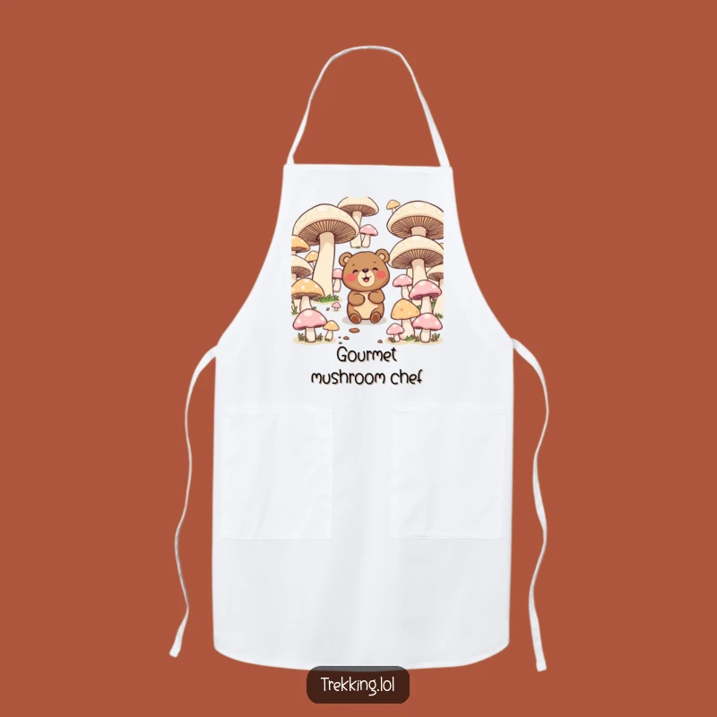 Funny Bear Chef's Maze Apron: Giggling Kitchen Wear