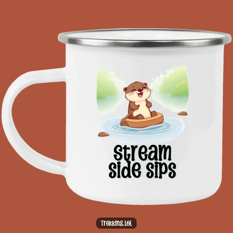 Funny Otter River Raft Camping Mug - Fuel Your Adventures with Laughter