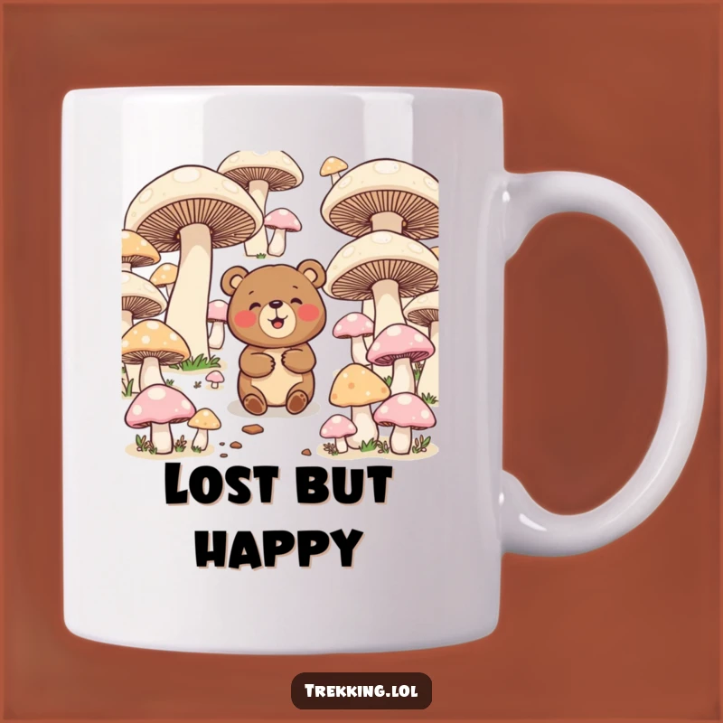 Funny Bear Maze Mug: Giggling Adventure Gift for Puzzle Lovers
