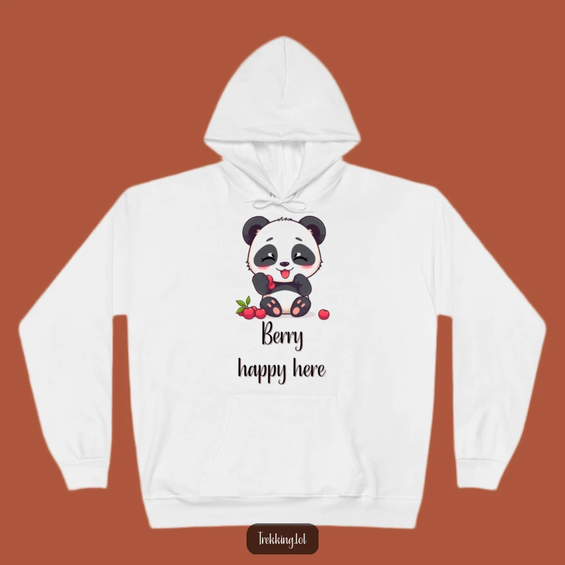 Funny Panda Berry Hoodie: Cozy Up with This Adorable and Humorous Panda