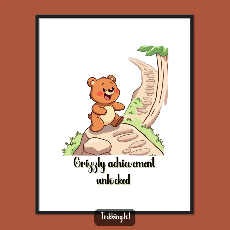 Funny Free Printable Bear Wall Art: Adventure & Humor Downloadable Decor!