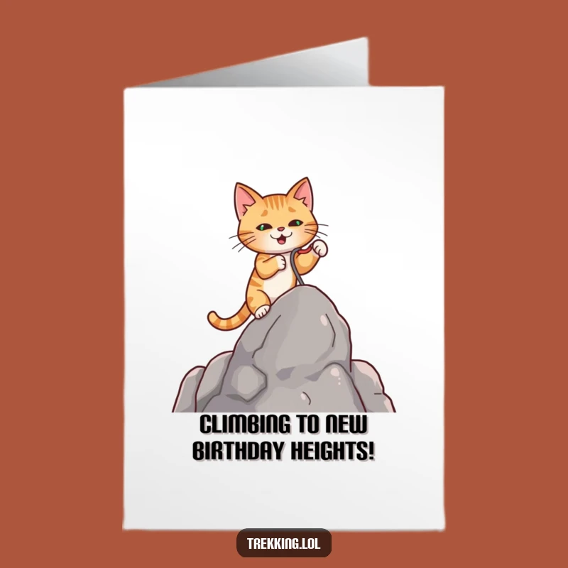Free Printable Cat Birthday Card Hilarious Downloadable for Adventurous Felines
