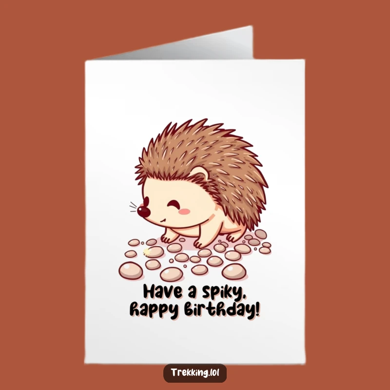 Free Printable Hedgehog Birthday Card Hilarious Downloadable Sparkly Fun