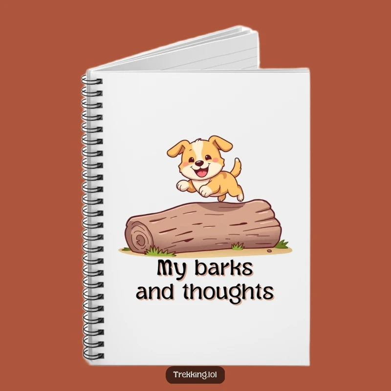Funny Dog Journal: Playful Pooch's Log Notes, Perfect Funny Gift for Writers