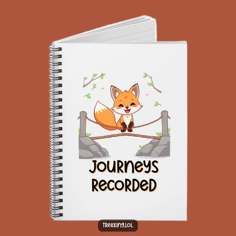 Funny Fox Notebook: Plan Your Happy Adventures