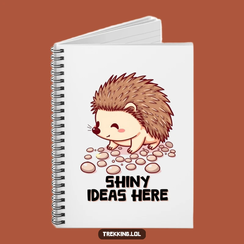 Funny Hedgehog Path Notebook: Document Your Journey, Practical Funny Gift for Dreamers