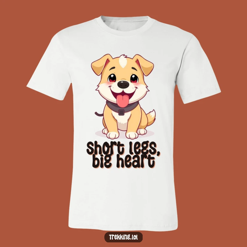 Funny Dog Trekker T-Shirt: Hilarious Happy Pup Tee for Outdoor Fun